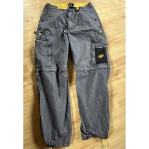 Mens Size‎ 30 -Fox Racing Convertible Cargo Pants Riding Grey